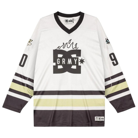 Grimey Ανδρική μακρυμάνικη μπλούζα The Swarm DC Shoes x Grimey Hockey Jersey